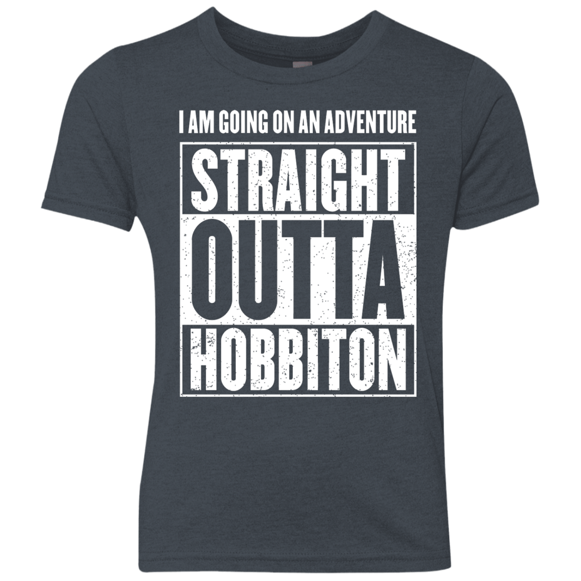 Straight Outta Hobbiton Youth Triblend T-Shirt