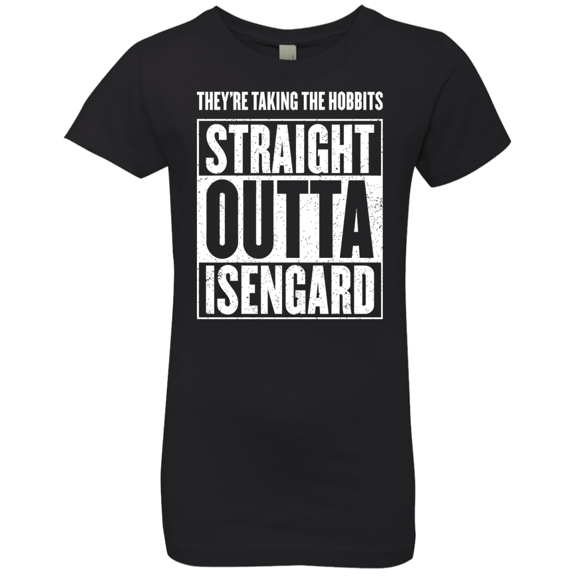 Straight Outta Isengard Girls Premium T-Shirt