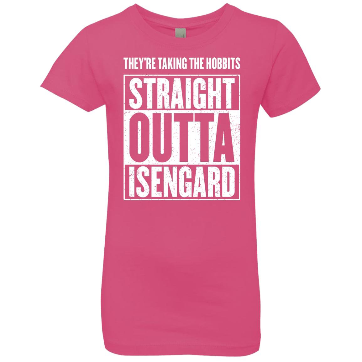 Straight Outta Isengard Girls Premium T-Shirt