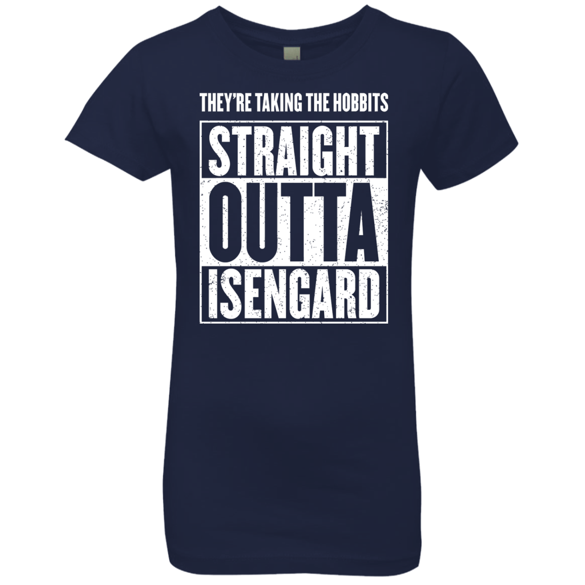Straight Outta Isengard Girls Premium T-Shirt