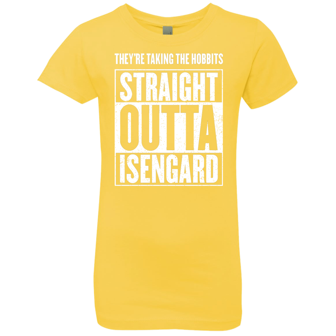 Straight Outta Isengard Girls Premium T-Shirt