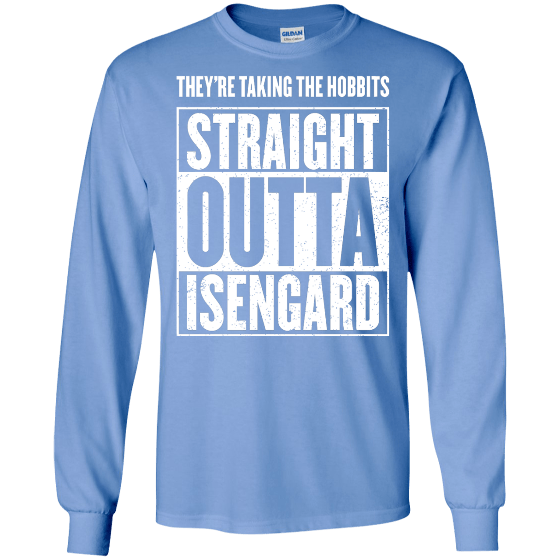 Straight Outta Isengard Men's Long Sleeve T-Shirt