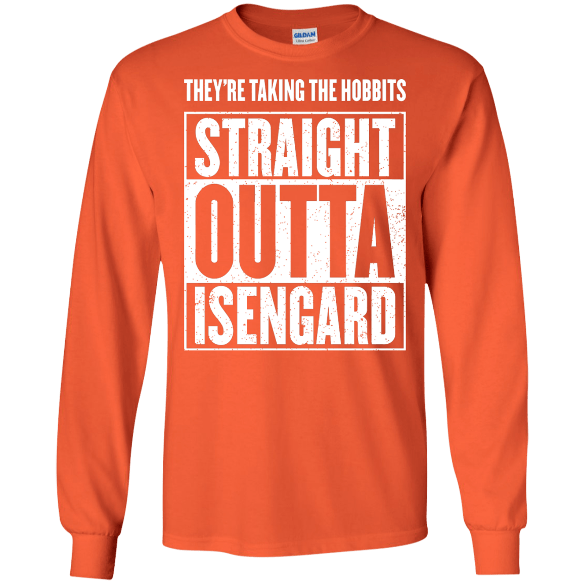 Straight Outta Isengard Men's Long Sleeve T-Shirt