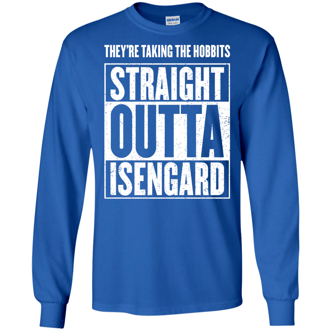 Straight Outta Isengard Men's Long Sleeve T-Shirt