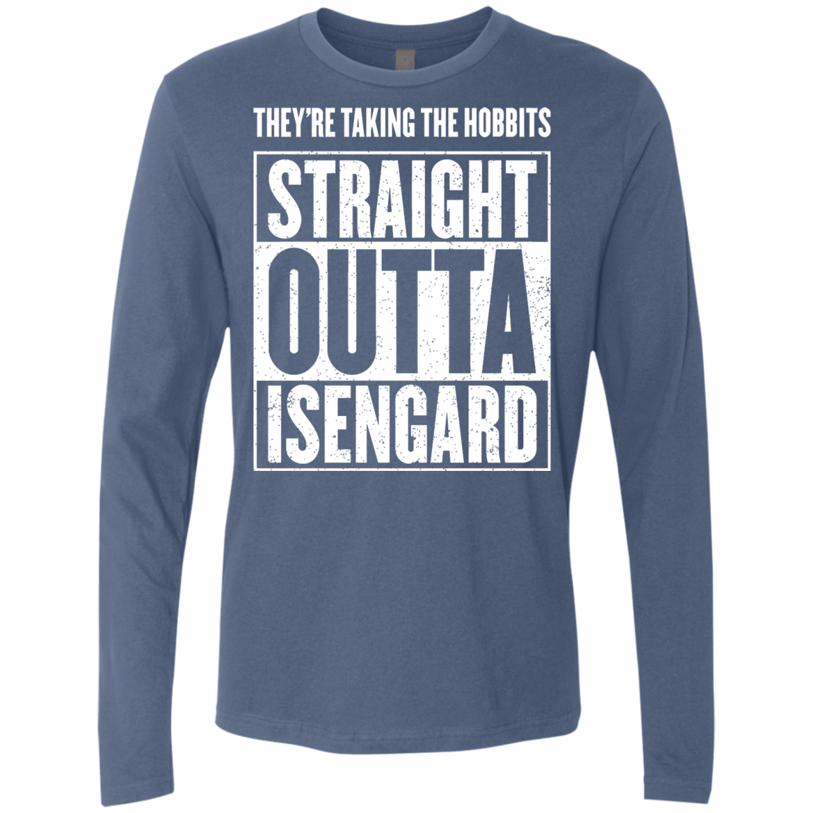 Straight Outta Isengard Men's Premium Long Sleeve