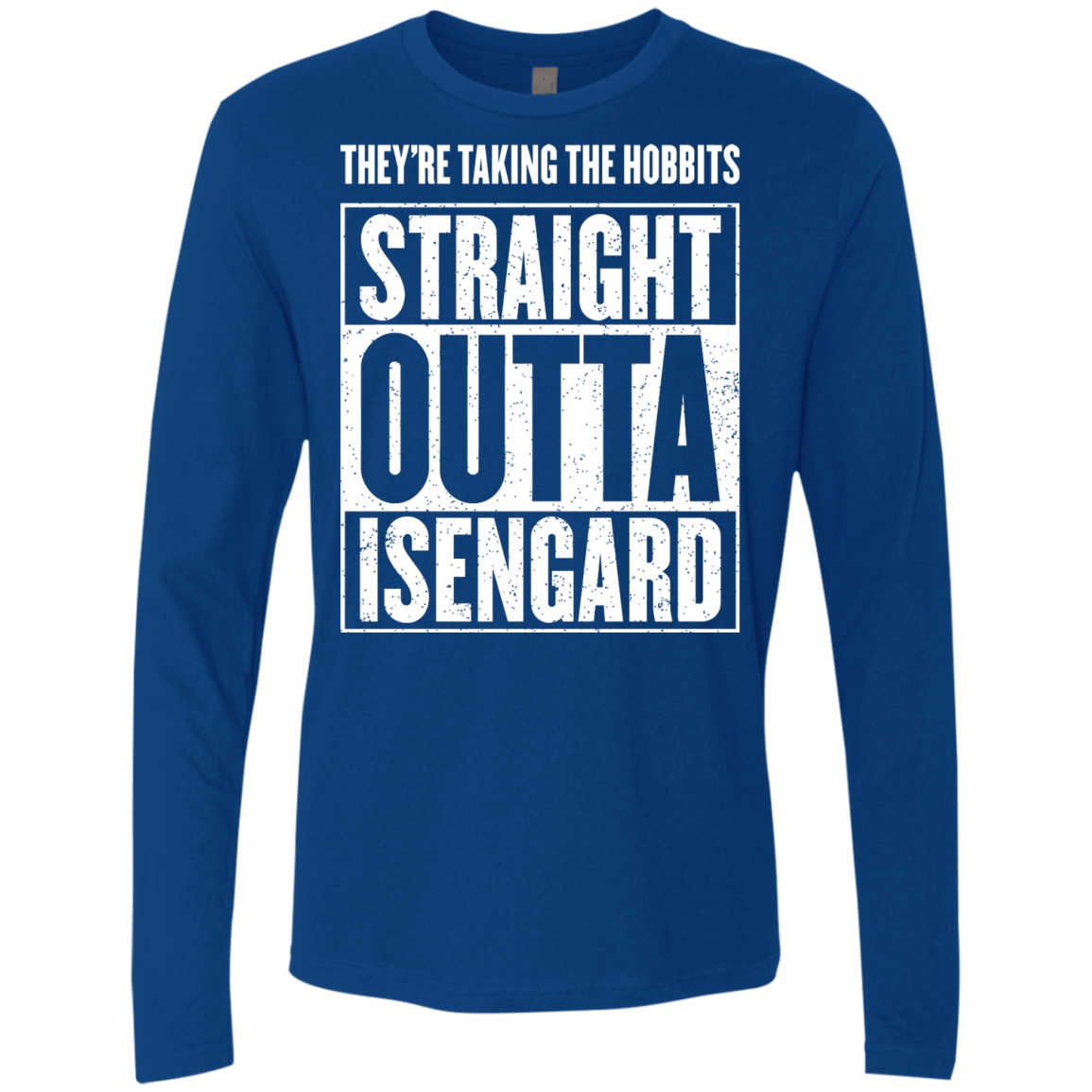 Straight Outta Isengard Men's Premium Long Sleeve