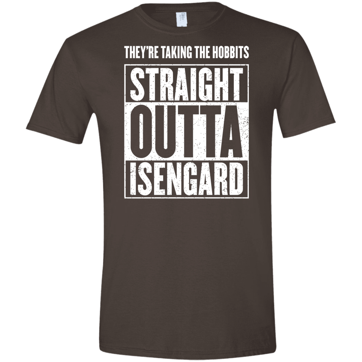 Straight Outta Isengard Men's Semi-Fitted Softstyle