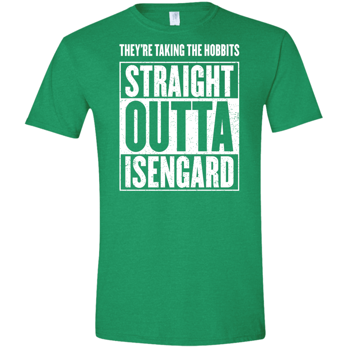 Straight Outta Isengard Men's Semi-Fitted Softstyle