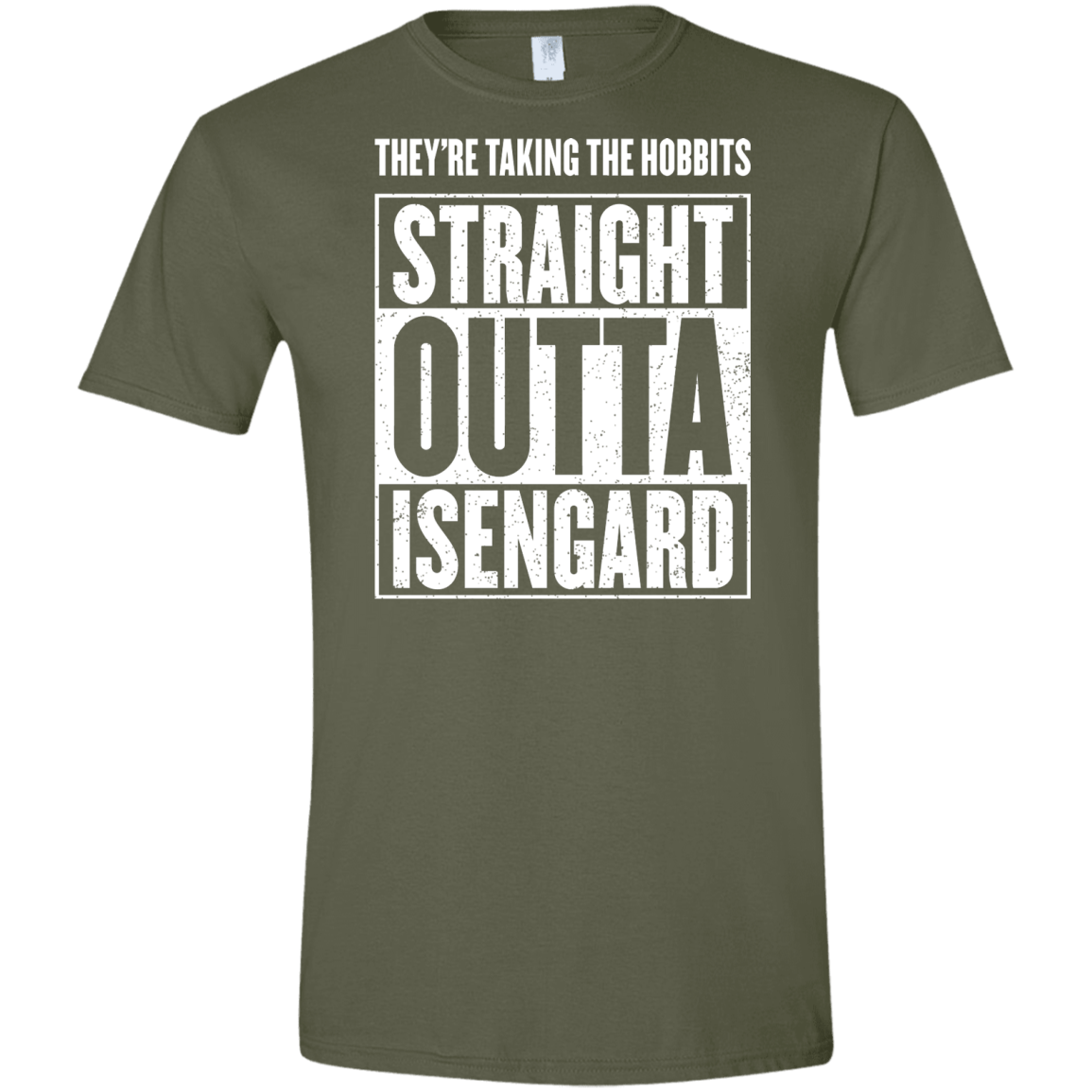 Straight Outta Isengard Men's Semi-Fitted Softstyle