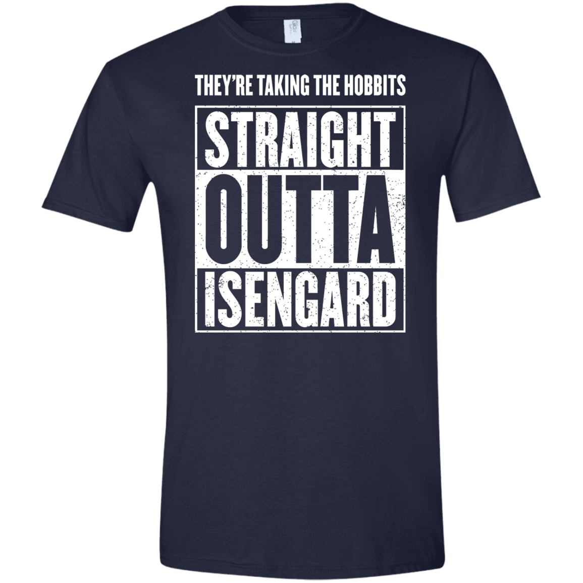 Straight Outta Isengard Men's Semi-Fitted Softstyle