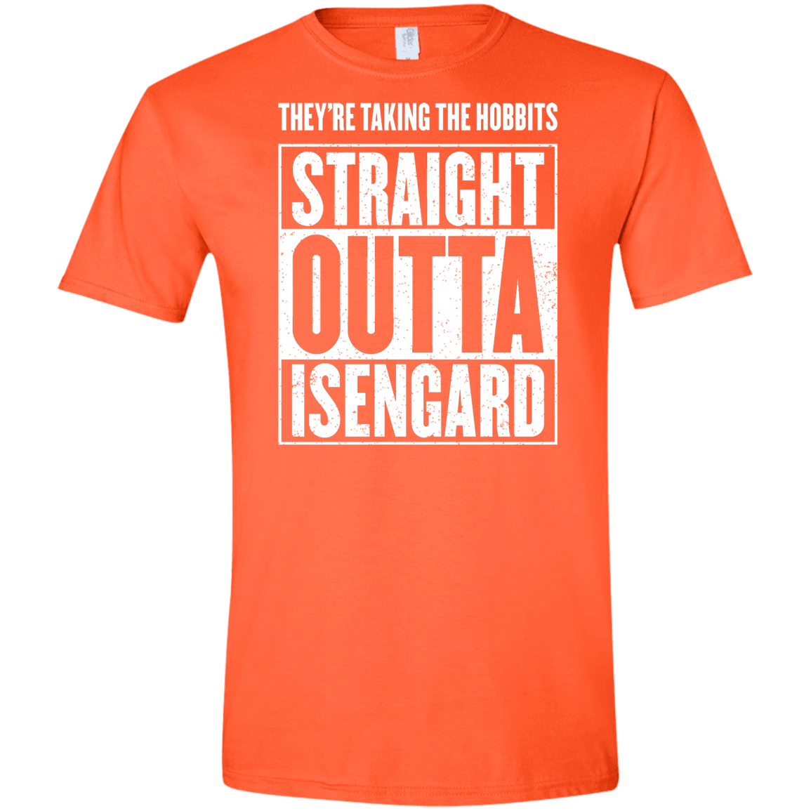 Straight Outta Isengard Men's Semi-Fitted Softstyle