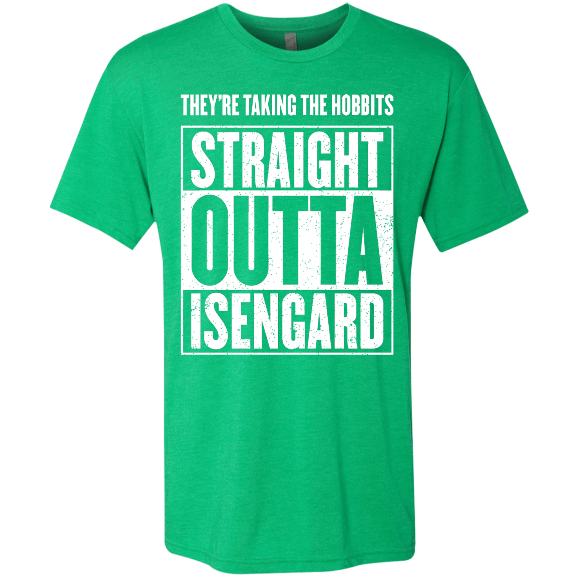 T-Shirts Envy / S Straight Outta Isengard Men's Triblend T-Shirt