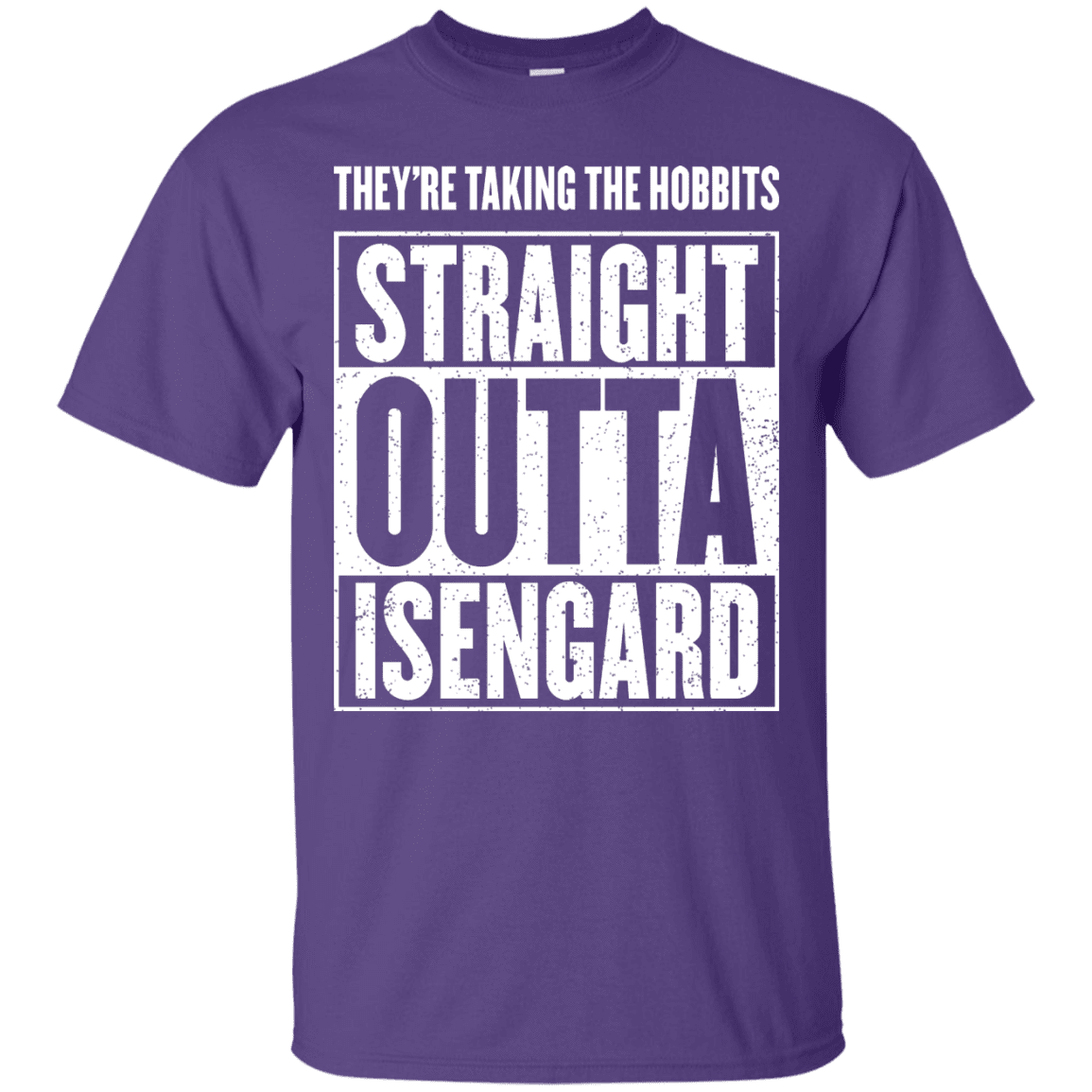 T-Shirts Purple / S Straight Outta Isengard T-Shirt