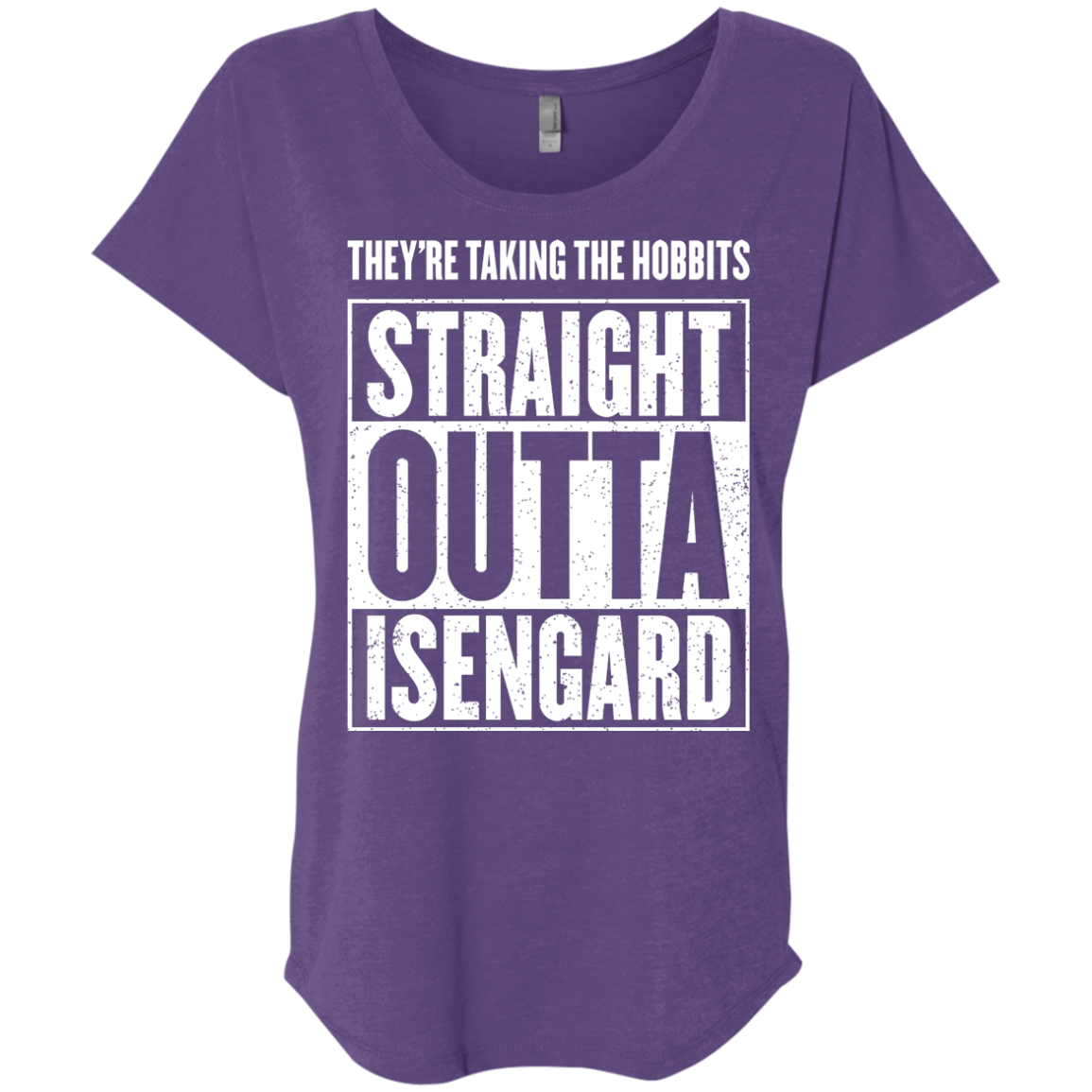 Straight Outta Isengard Triblend Dolman Sleeve