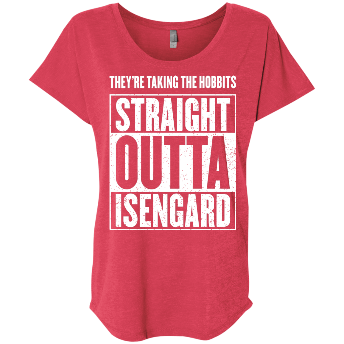 Straight Outta Isengard Triblend Dolman Sleeve