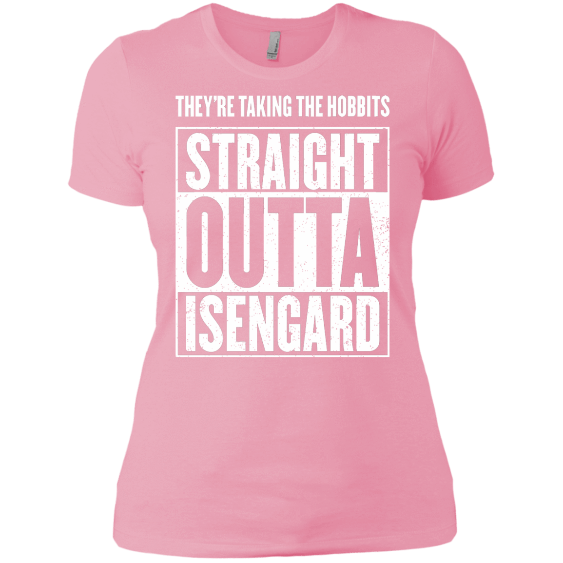 T-Shirts Light Pink / X-Small Straight Outta Isengard Women's Premium T-Shirt