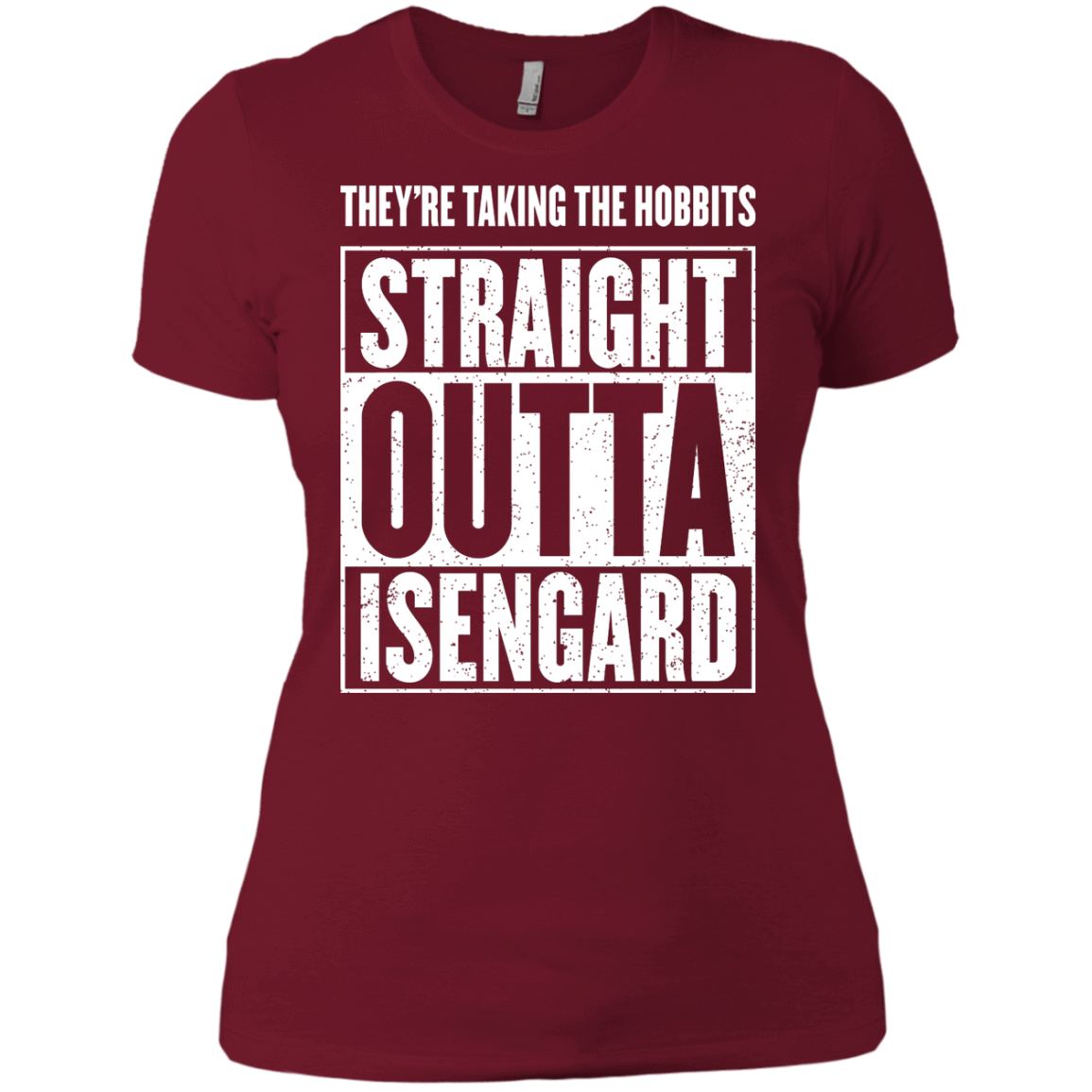 T-Shirts Scarlet / X-Small Straight Outta Isengard Women's Premium T-Shirt