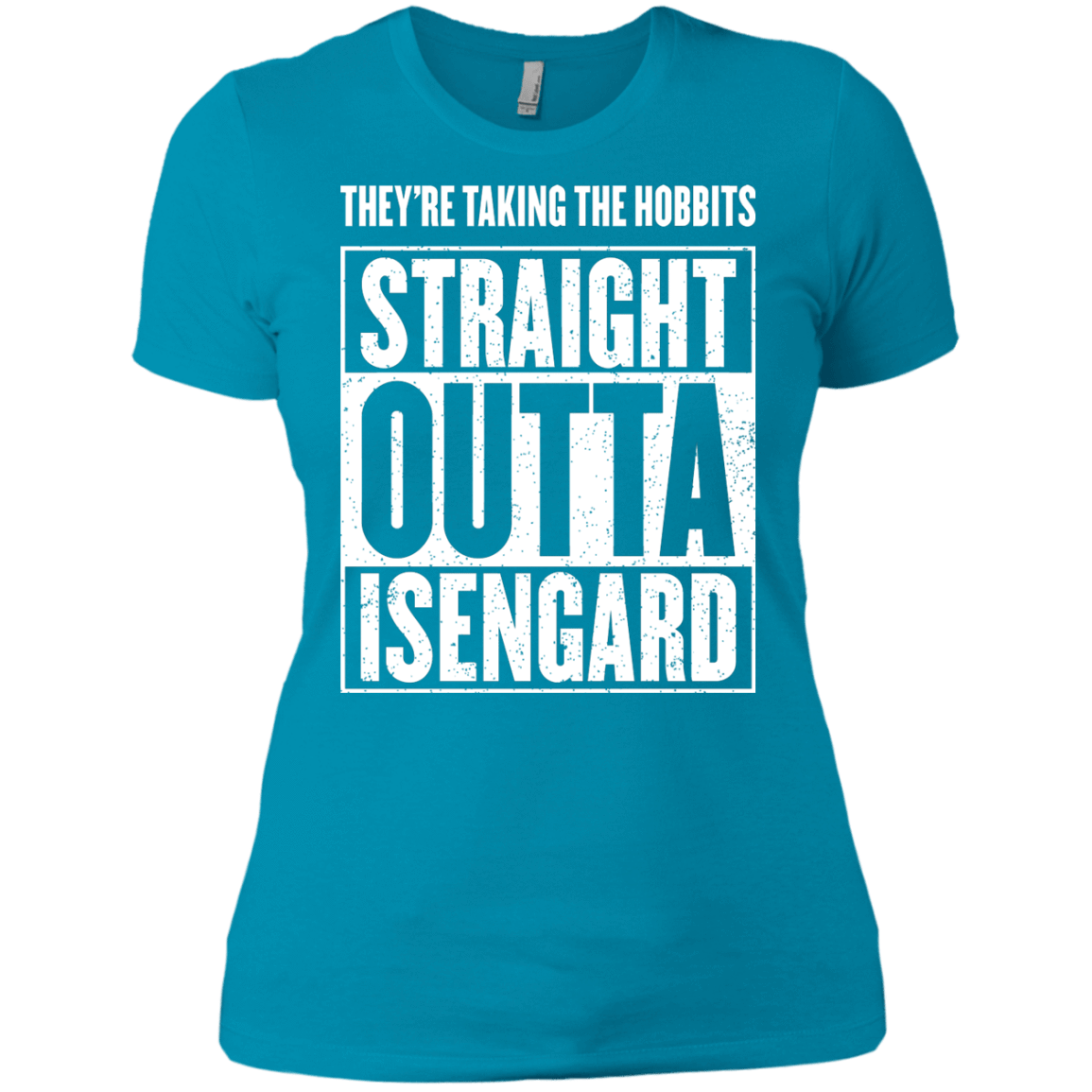 T-Shirts Turquoise / X-Small Straight Outta Isengard Women's Premium T-Shirt