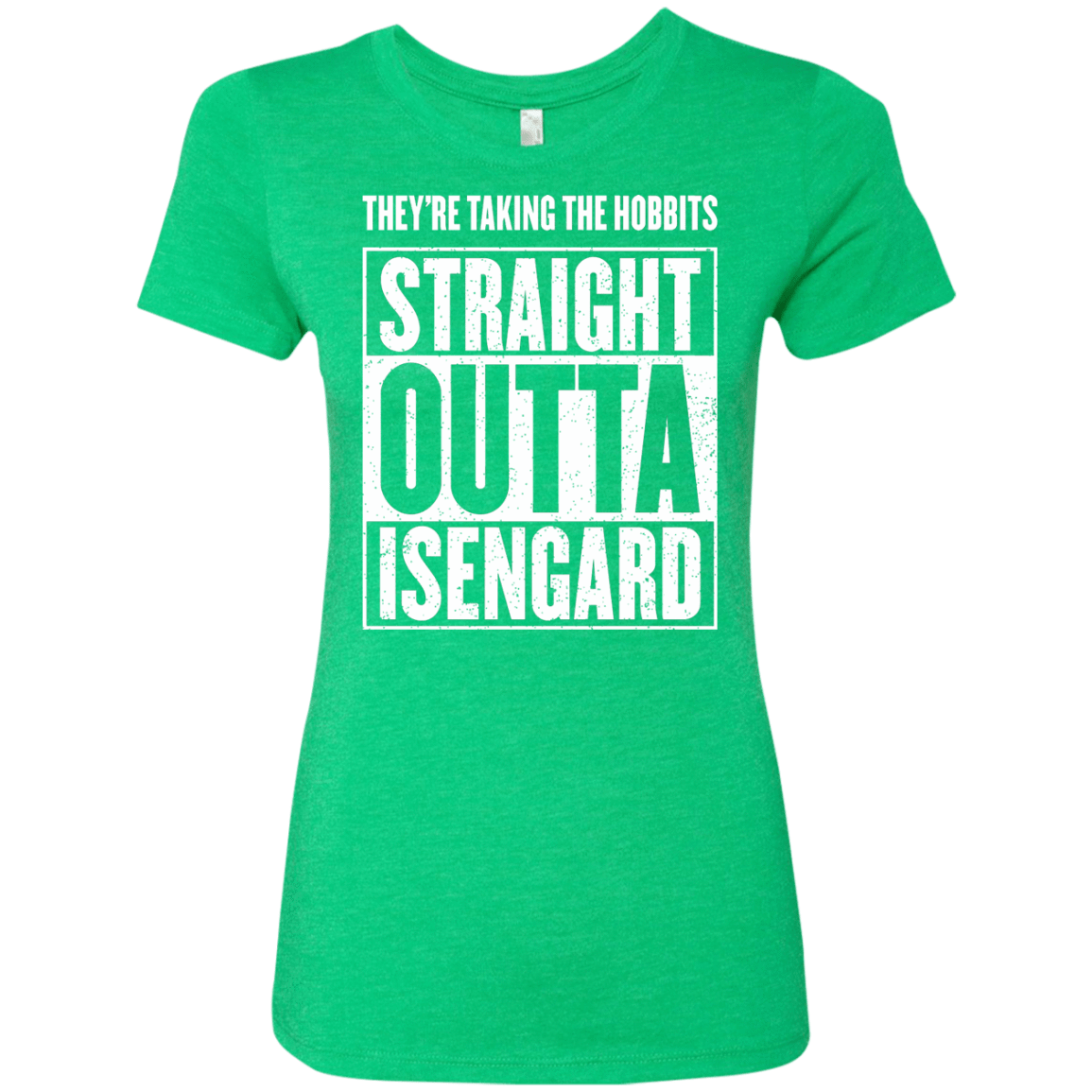 T-Shirts Envy / S Straight Outta Isengard Women's Triblend T-Shirt