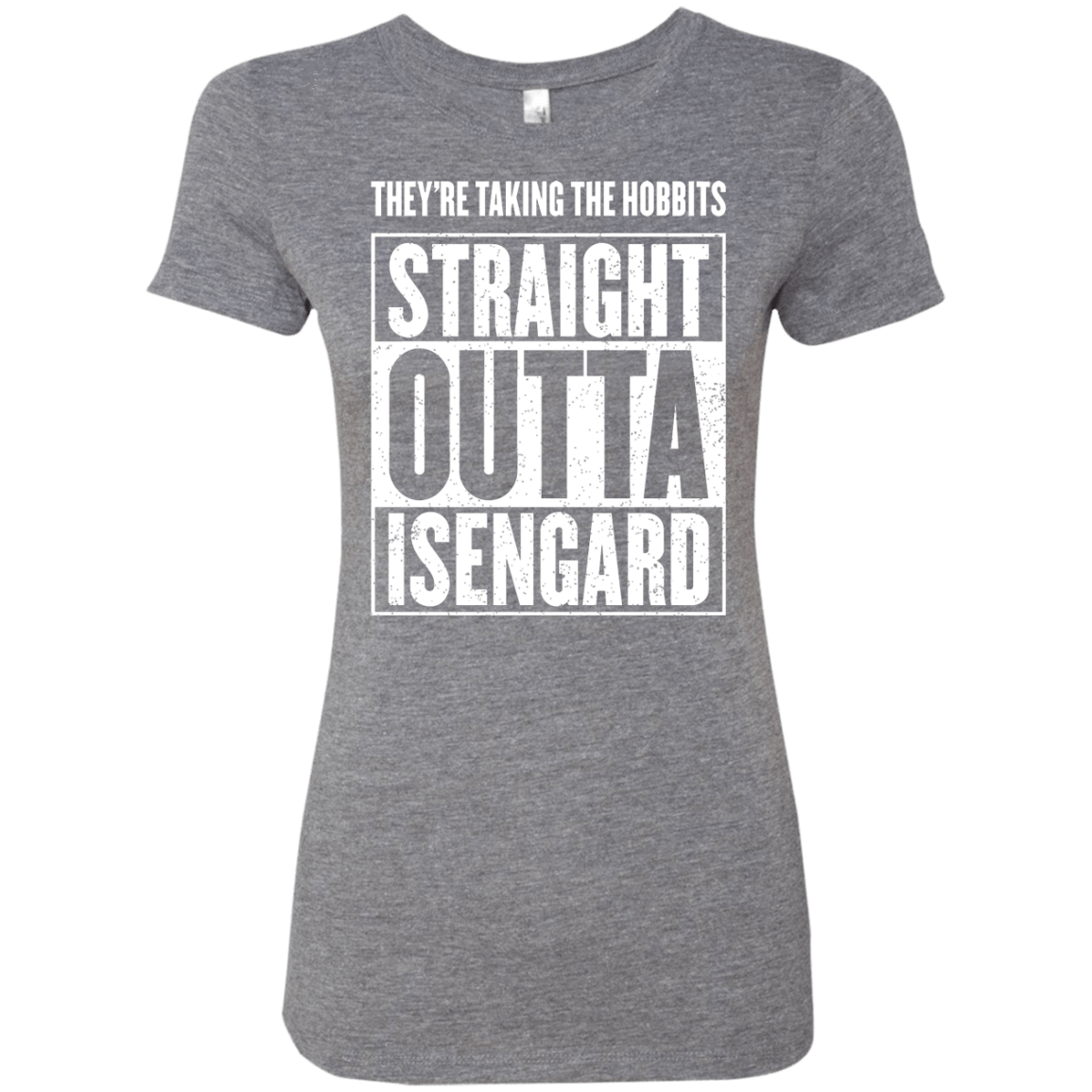 T-Shirts Premium Heather / S Straight Outta Isengard Women's Triblend T-Shirt