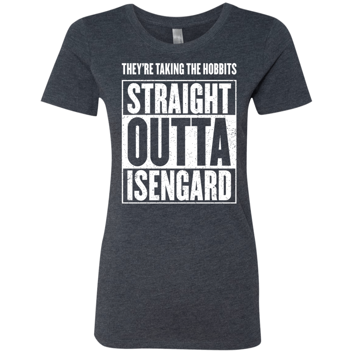 T-Shirts Vintage Navy / S Straight Outta Isengard Women's Triblend T-Shirt