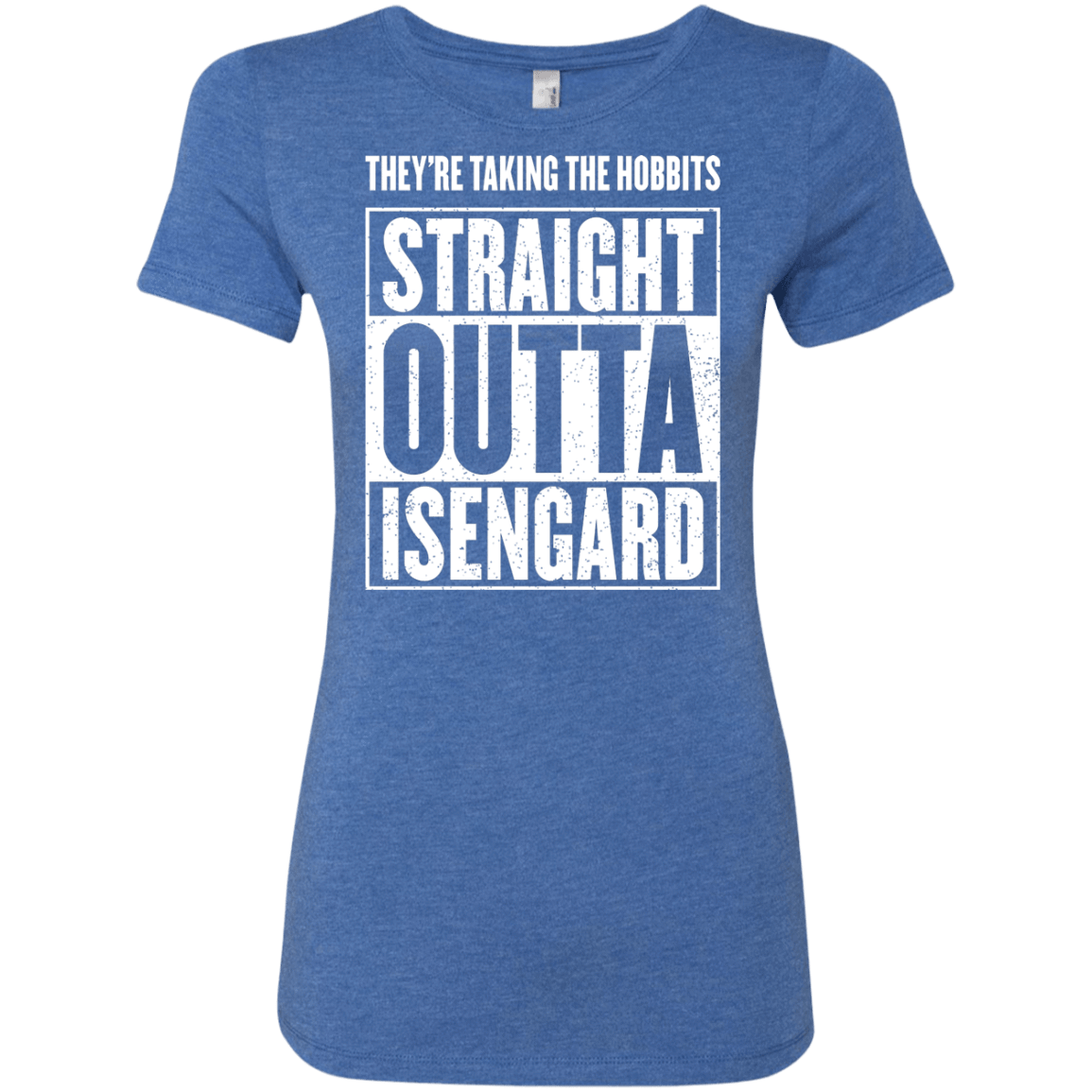 T-Shirts Vintage Royal / S Straight Outta Isengard Women's Triblend T-Shirt