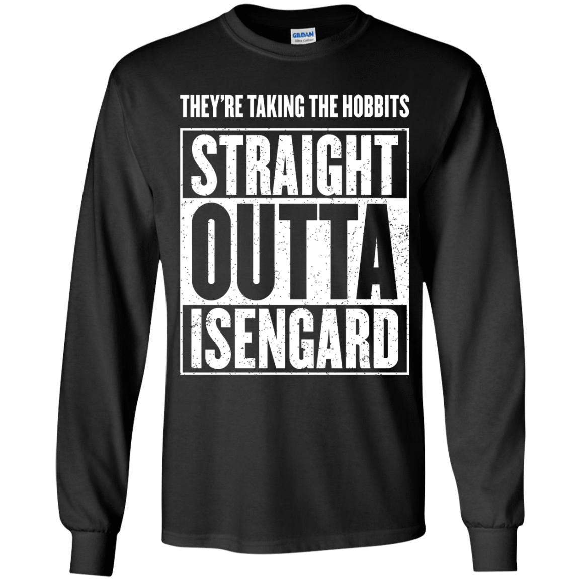 Straight Outta Isengard Youth Long Sleeve T-Shirt