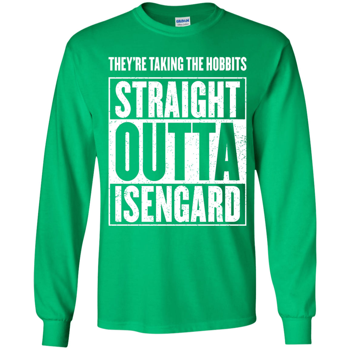 Straight Outta Isengard Youth Long Sleeve T-Shirt