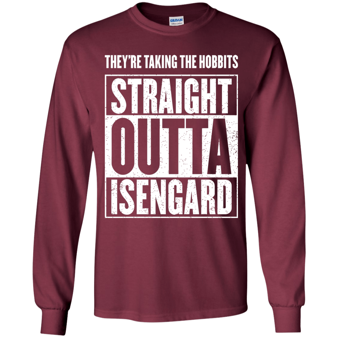 Straight Outta Isengard Youth Long Sleeve T-Shirt