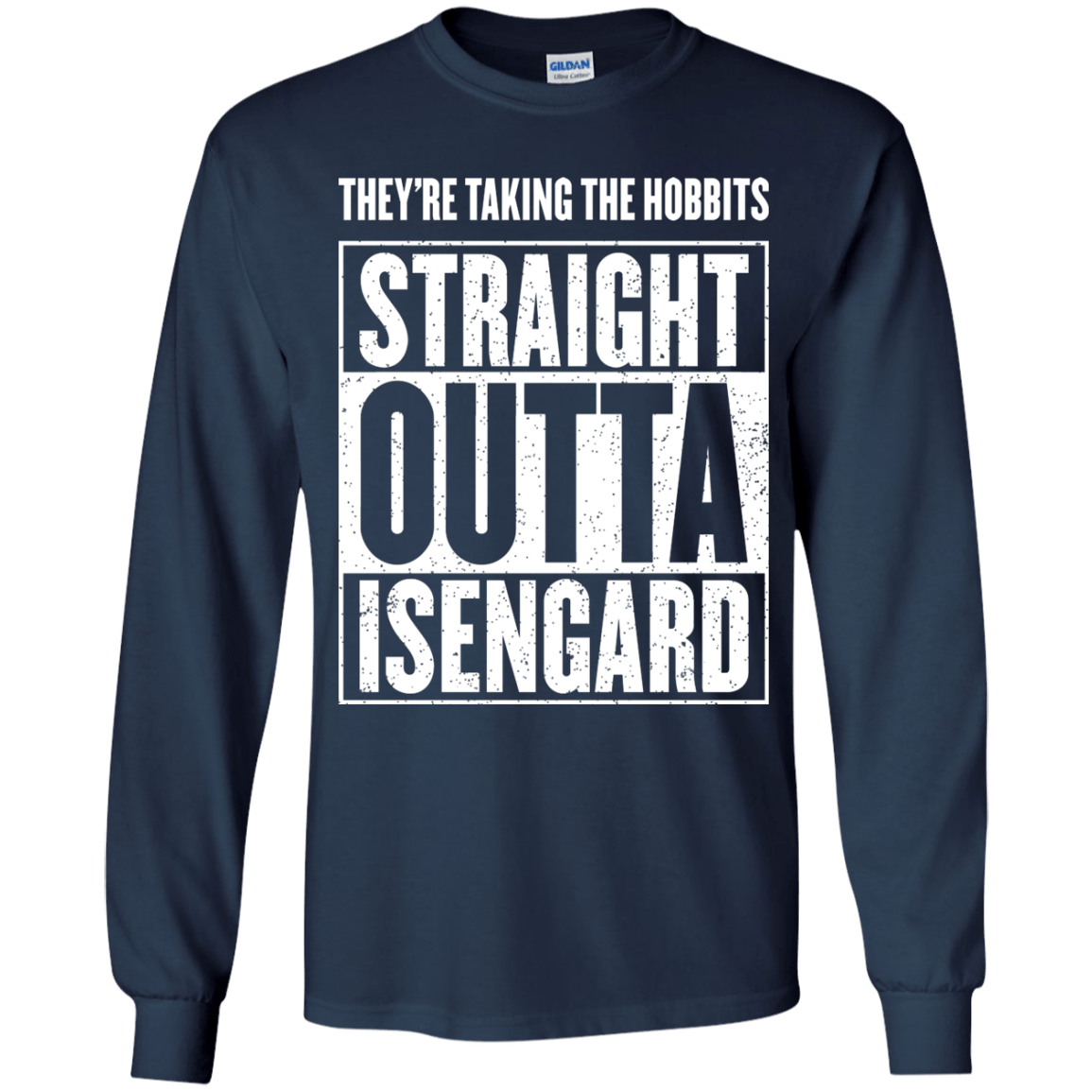 Straight Outta Isengard Youth Long Sleeve T-Shirt