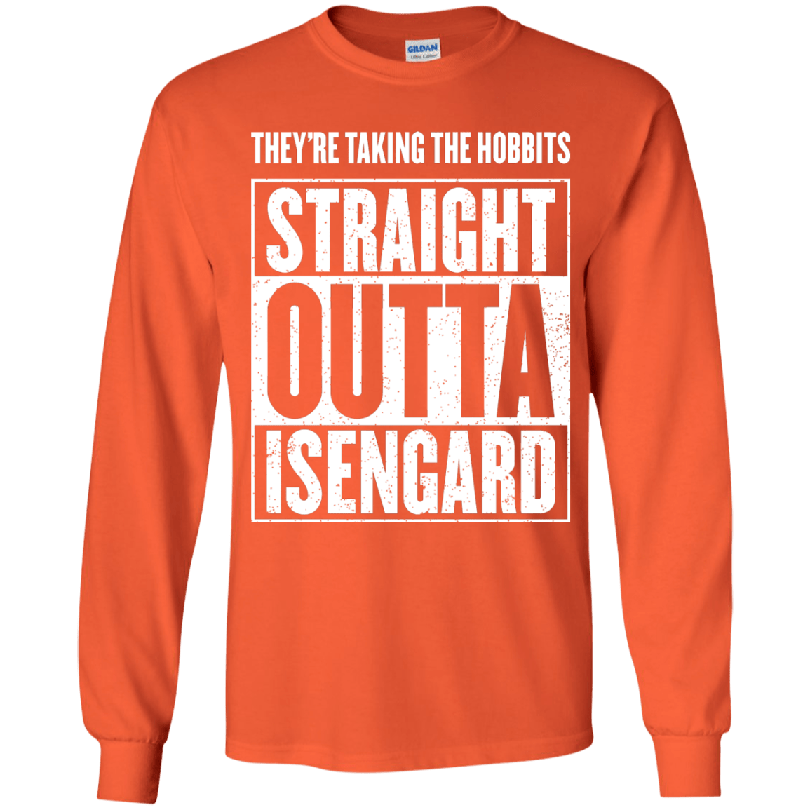 Straight Outta Isengard Youth Long Sleeve T-Shirt