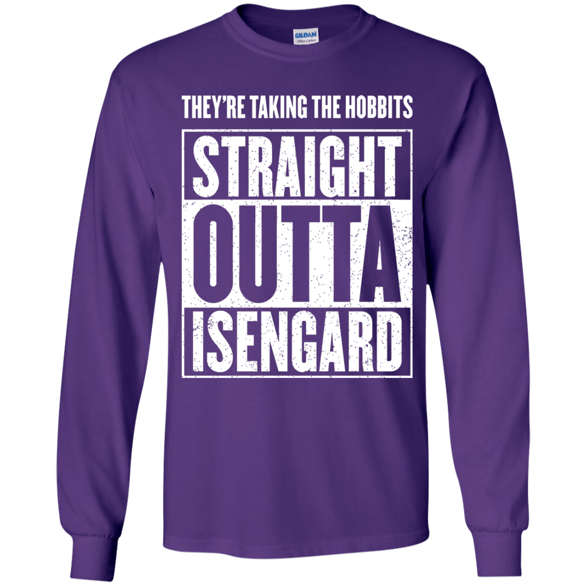 Straight Outta Isengard Youth Long Sleeve T-Shirt