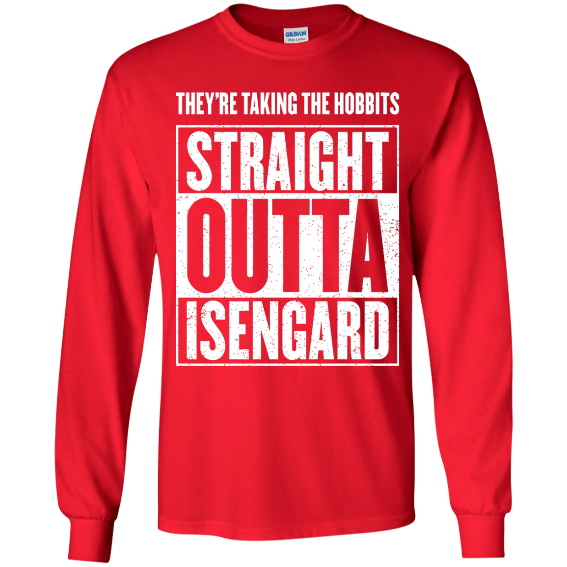 Straight Outta Isengard Youth Long Sleeve T-Shirt