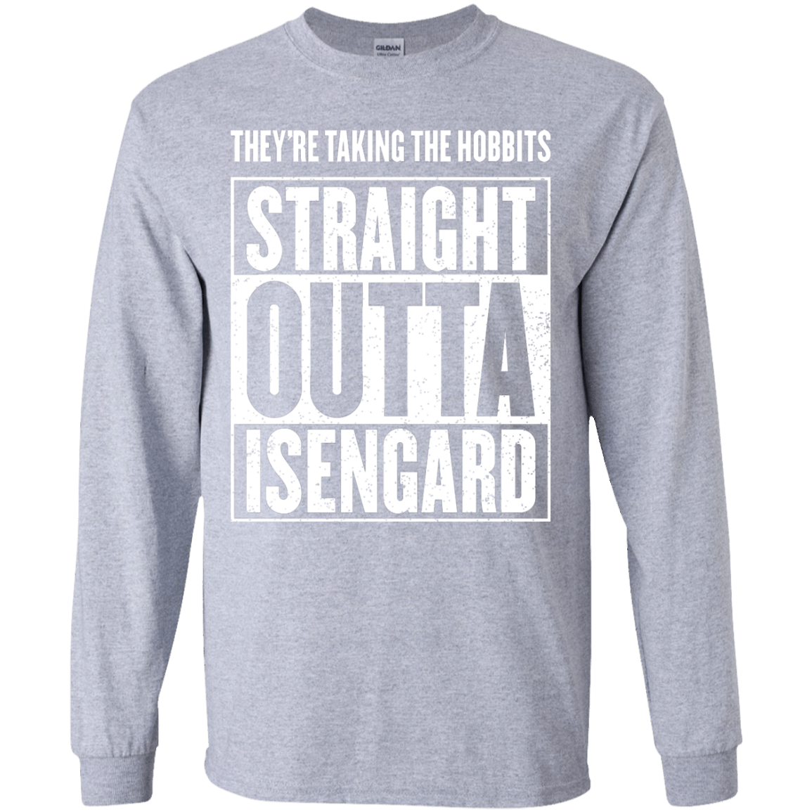 Straight Outta Isengard Youth Long Sleeve T-Shirt