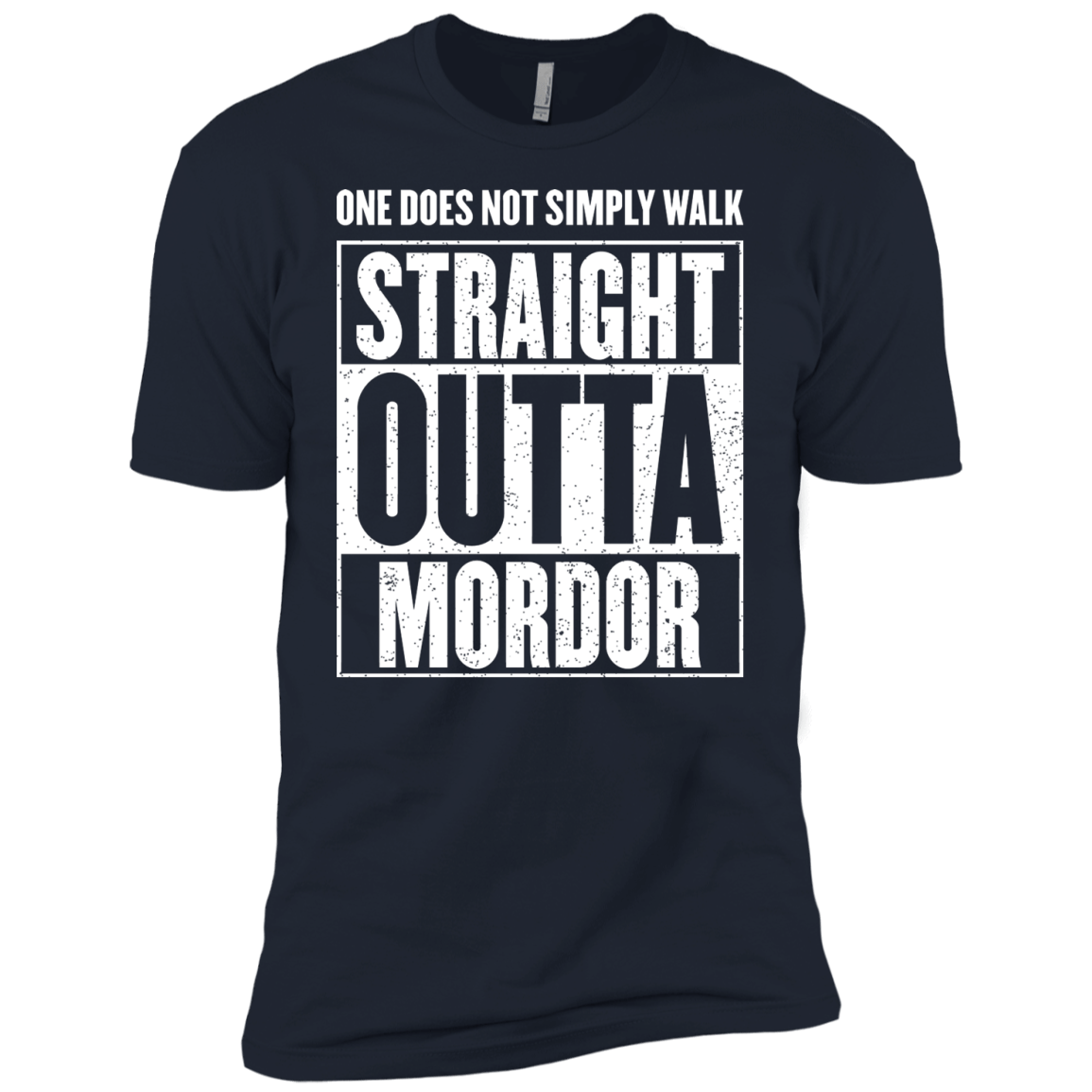Straight Outta Mordor Boys Premium T-Shirt