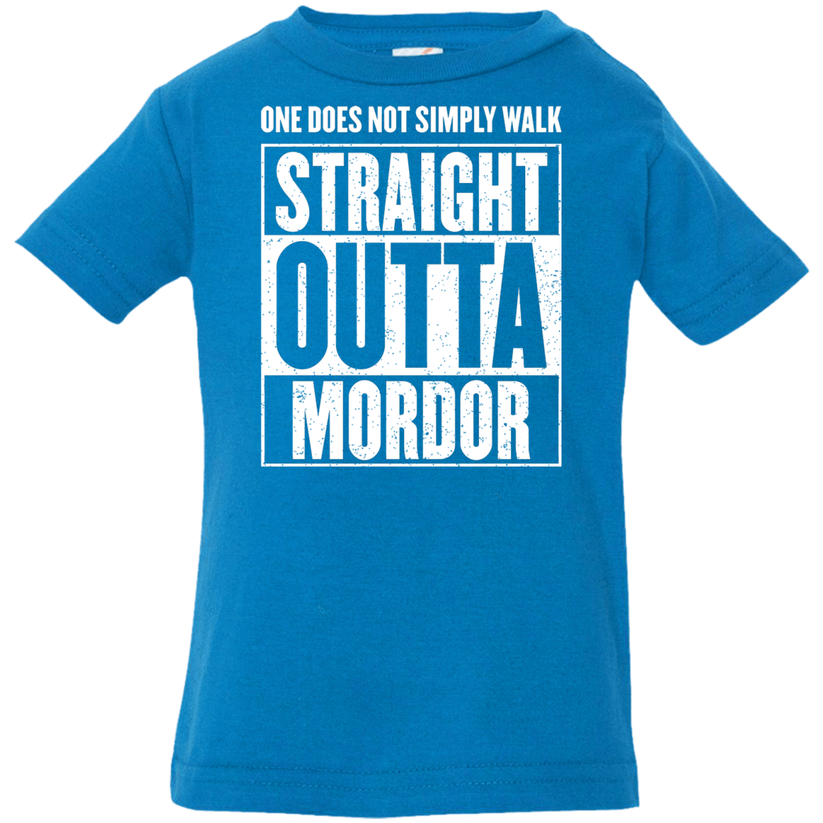 T-Shirts Cobalt / 6 Months Straight Outta Mordor Infant Premium T-Shirt