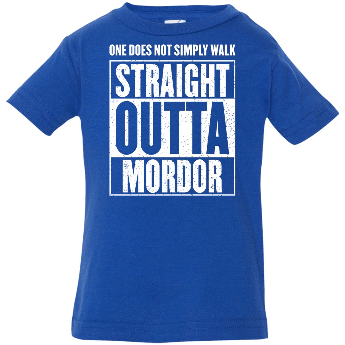 T-Shirts Royal / 6 Months Straight Outta Mordor Infant Premium T-Shirt