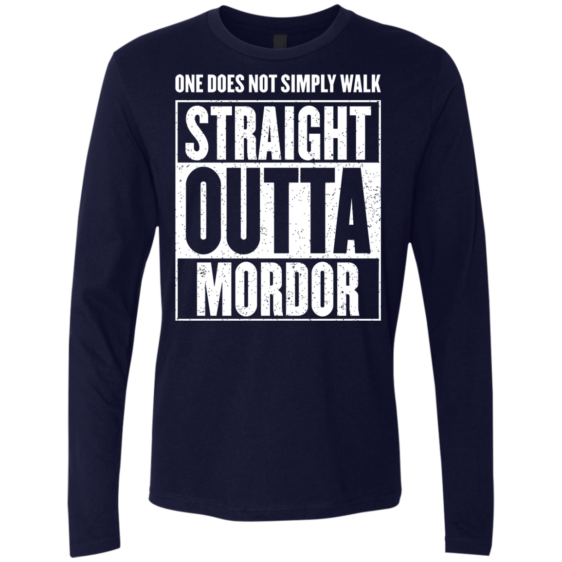 Straight Outta Mordor Men's Premium Long Sleeve