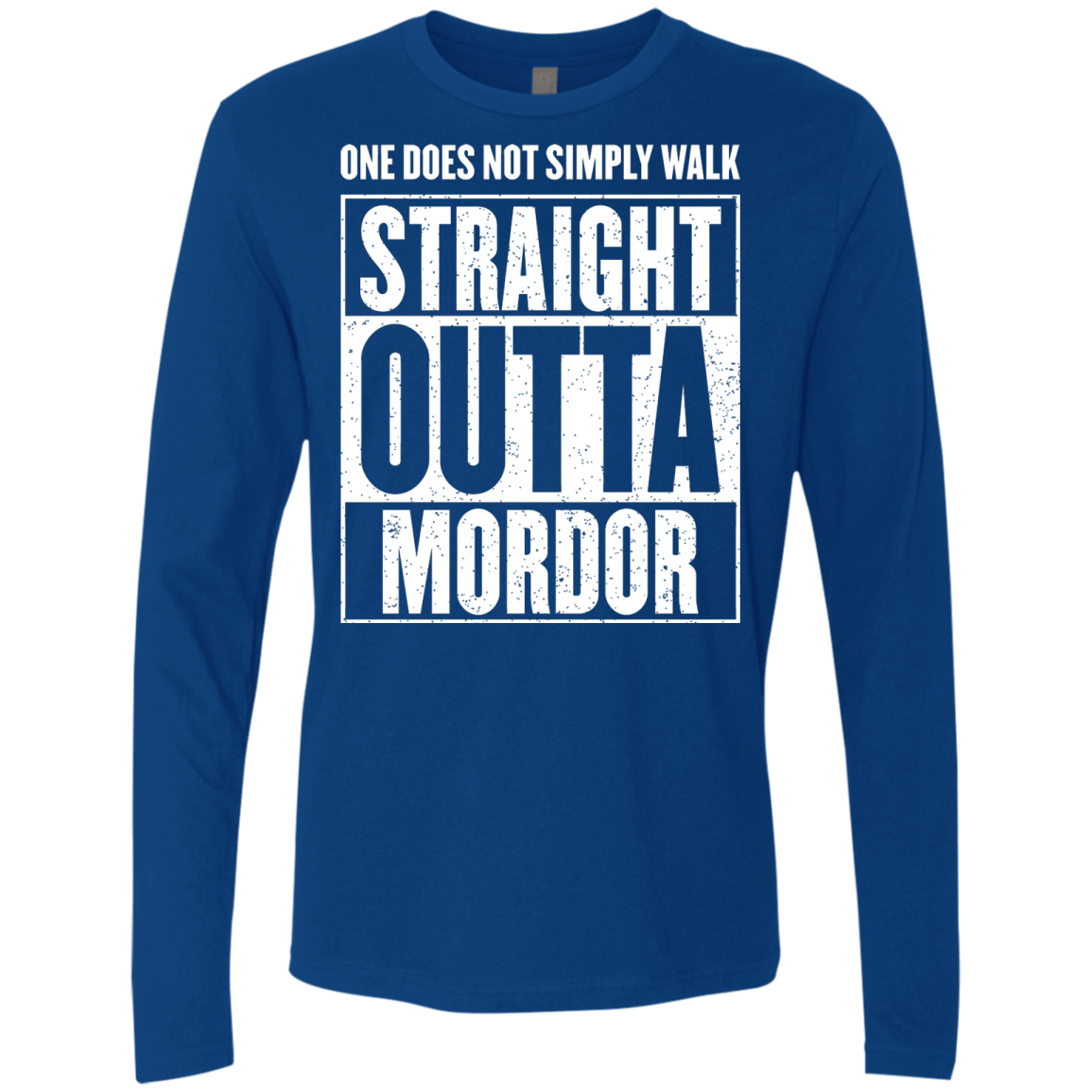 Straight Outta Mordor Men's Premium Long Sleeve
