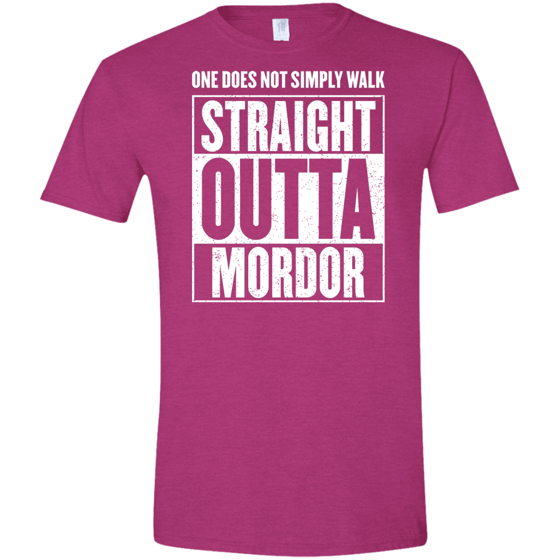 Straight Outta Mordor Men's Semi-Fitted Softstyle