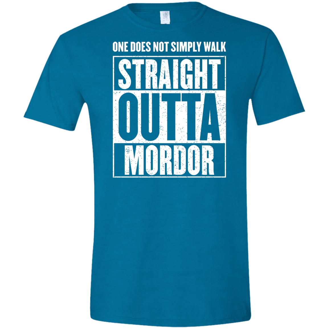 Straight Outta Mordor Men's Semi-Fitted Softstyle