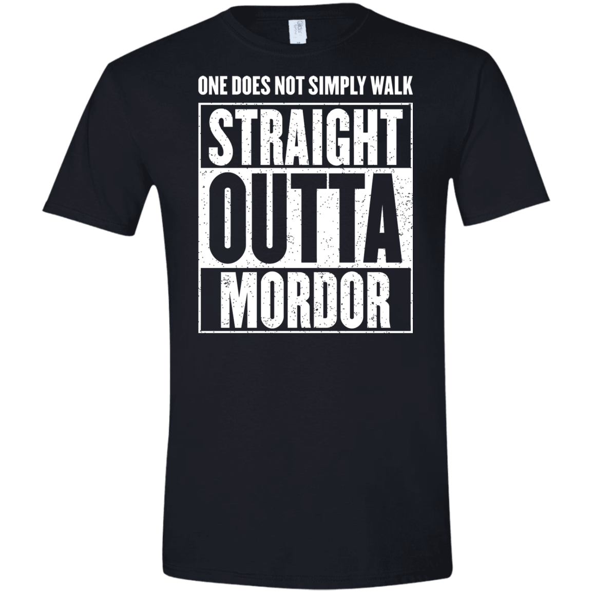Straight Outta Mordor Men's Semi-Fitted Softstyle