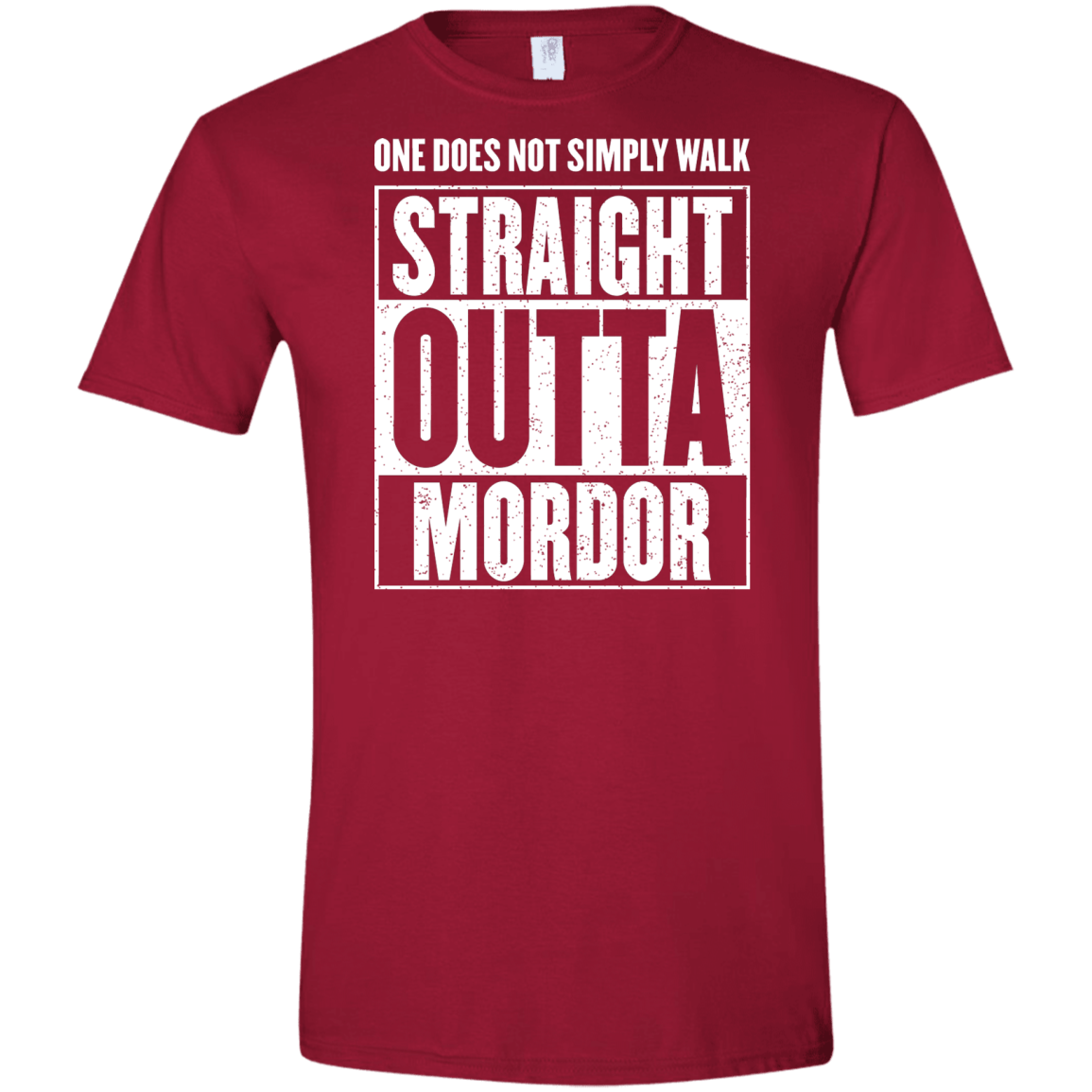 Straight Outta Mordor Men's Semi-Fitted Softstyle
