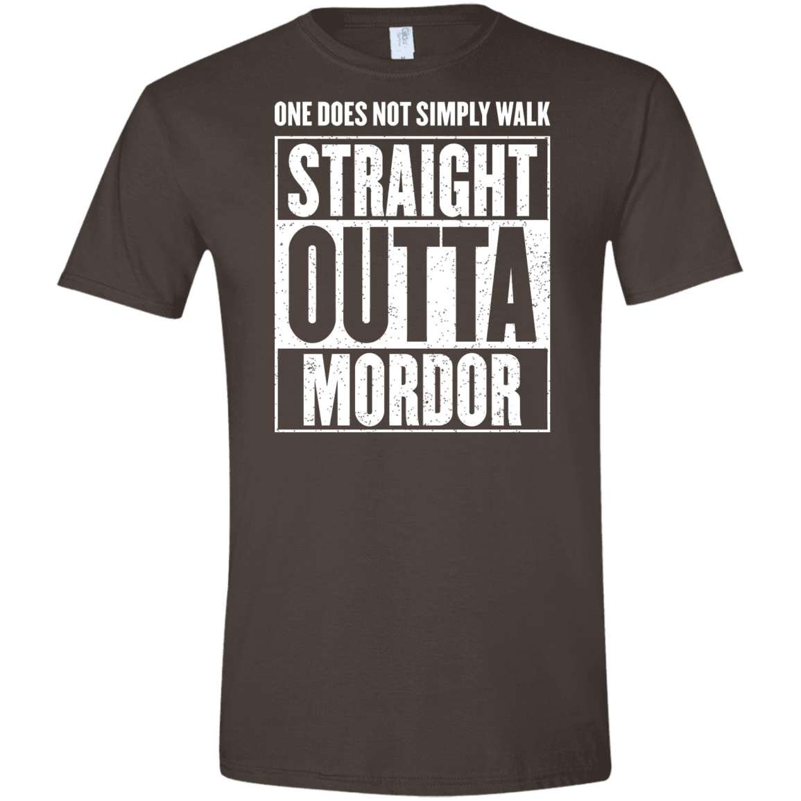 Straight Outta Mordor Men's Semi-Fitted Softstyle