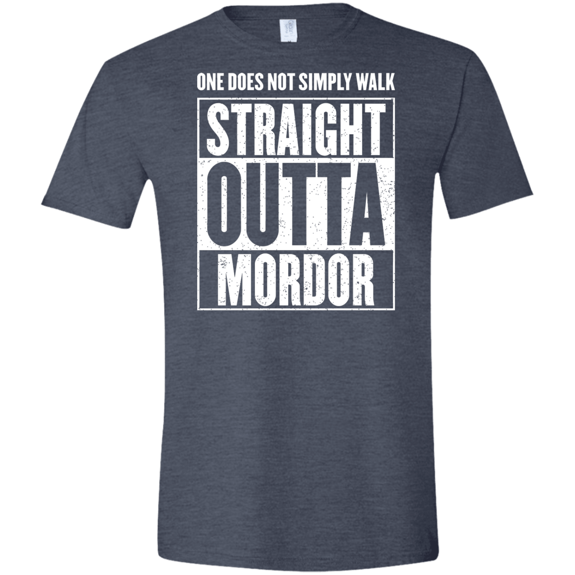 Straight Outta Mordor Men's Semi-Fitted Softstyle