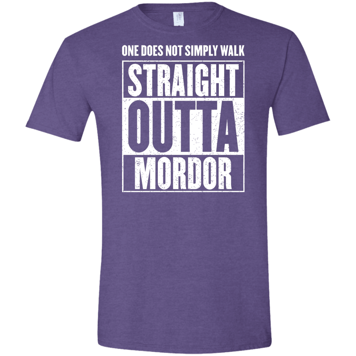 Straight Outta Mordor Men's Semi-Fitted Softstyle