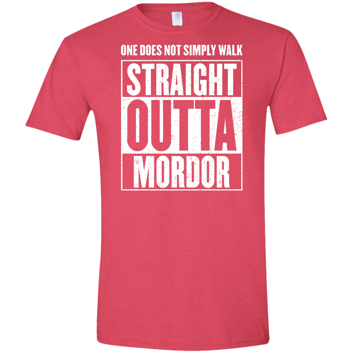 Straight Outta Mordor Men's Semi-Fitted Softstyle