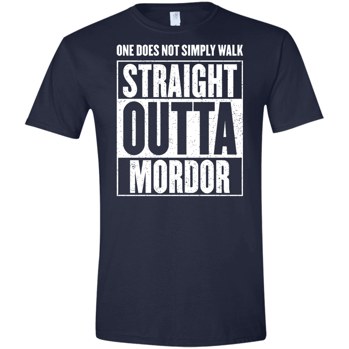 Straight Outta Mordor Men's Semi-Fitted Softstyle