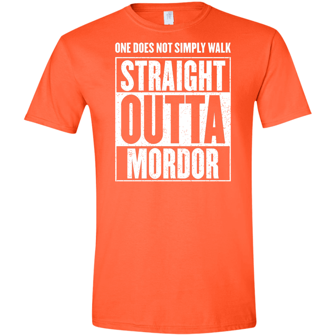 Straight Outta Mordor Men's Semi-Fitted Softstyle