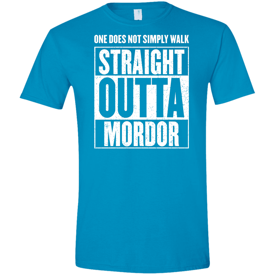 Straight Outta Mordor Men's Semi-Fitted Softstyle
